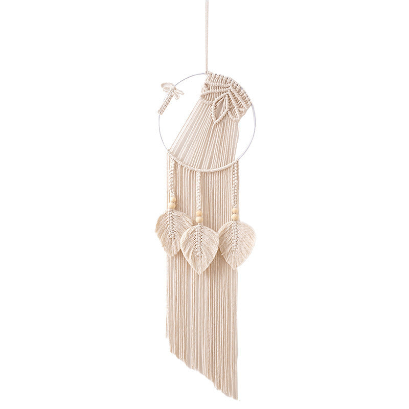 Macrame Blatt Wandhänger Dekor