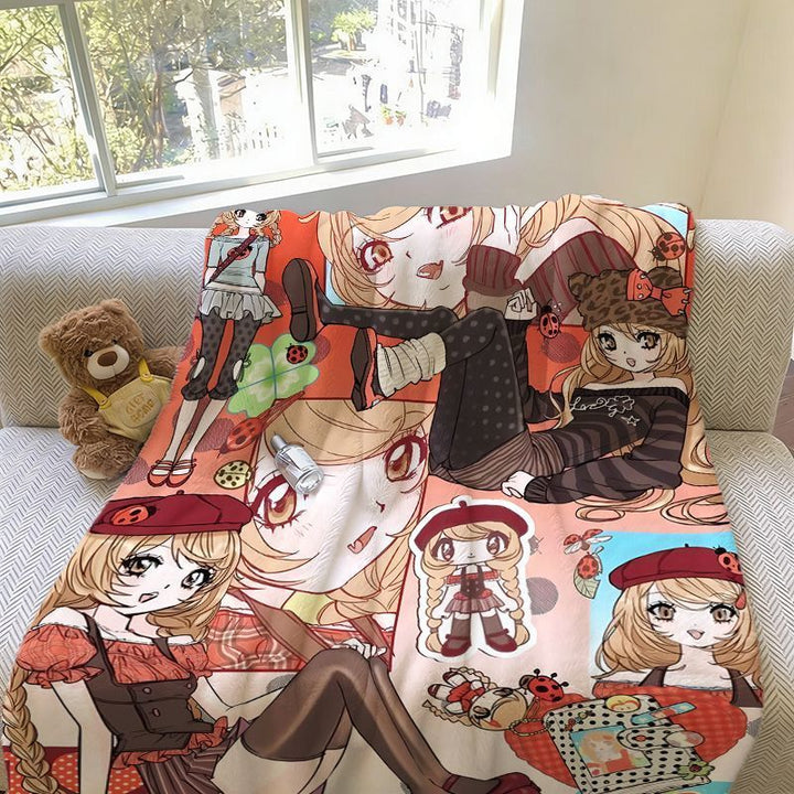 Künstlerische von Anime inspirierte Werfdecke