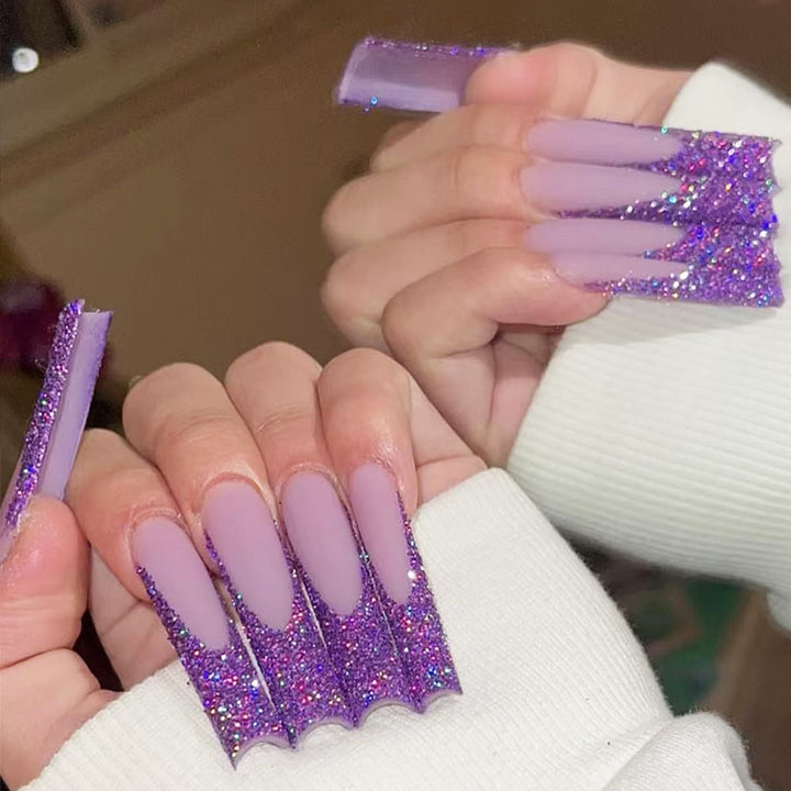 Glitter Ombre Press-On Nail Set Karnz
