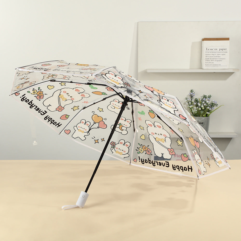 Damen faltbarer Regenschirm Karnz