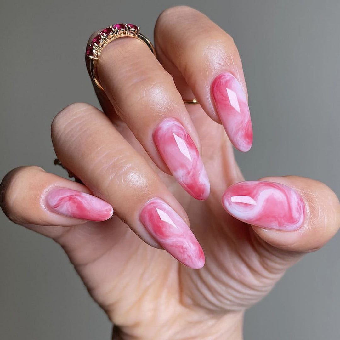 Marmor Nagelkunst Design Karnz