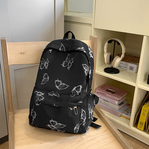 Künstlerischer Schmetterlingsdruck Rucksack