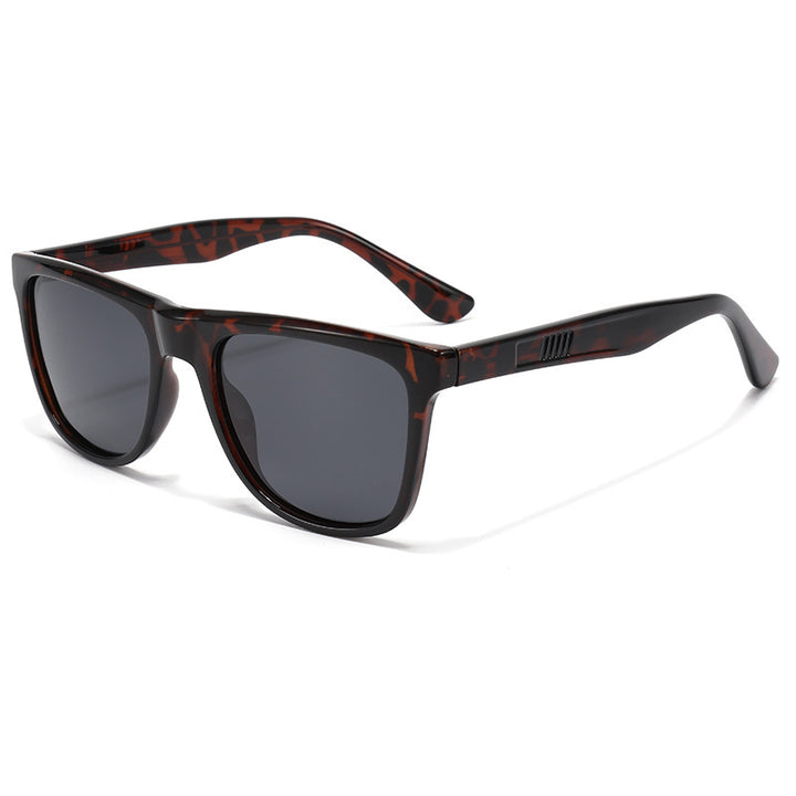 Moderne klassische quadratische Sonnenbrille Karnz