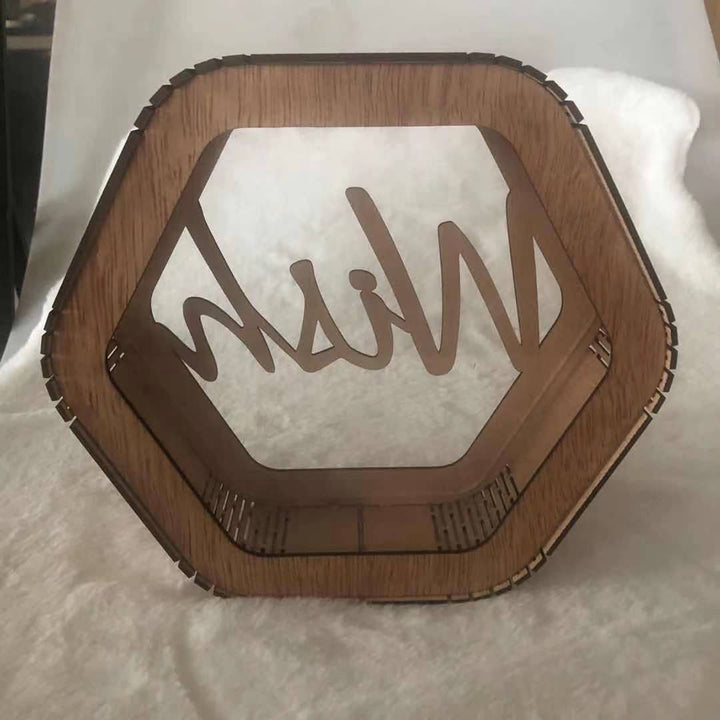 Dekorative hexagonale Wunschbox