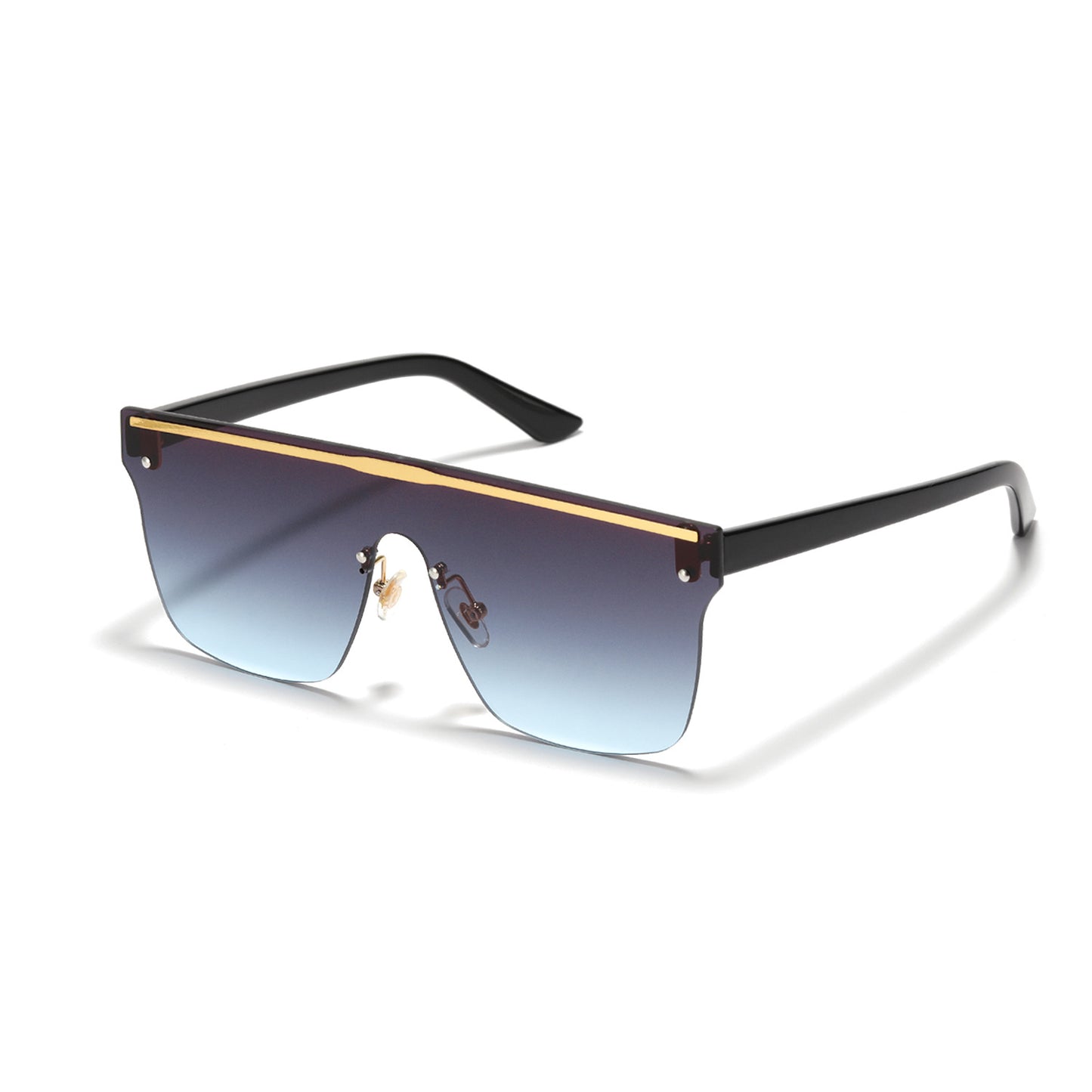 Damen trendy visuelle Sonnenbrille Karnz