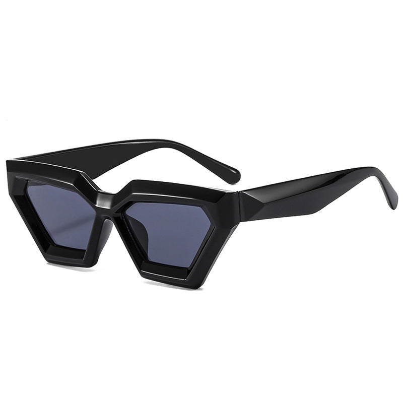 Damen Geometrische Sonnenbrille mit modernem Design Karnz