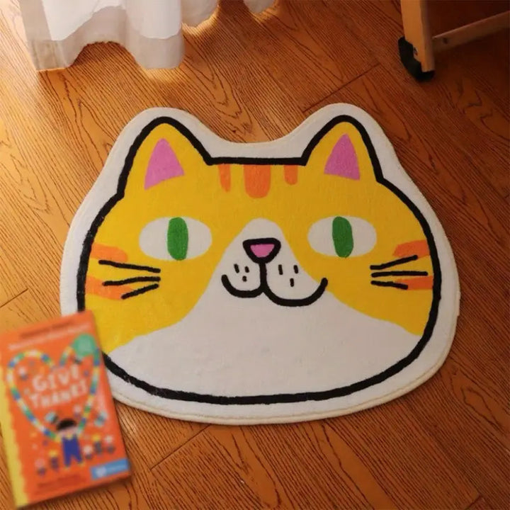 Kat-förmige dekorative Fußmatte