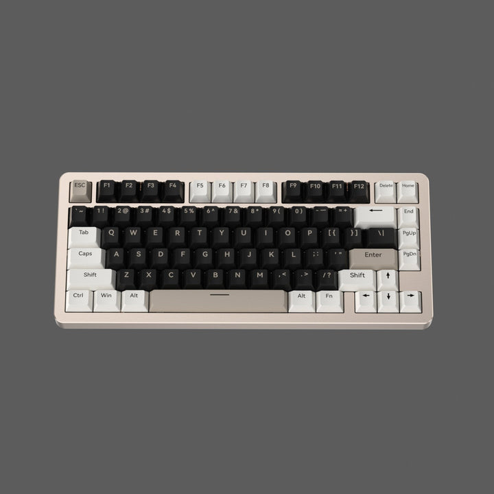 Kompakte ergonomische mechanische Tastatur Karnz