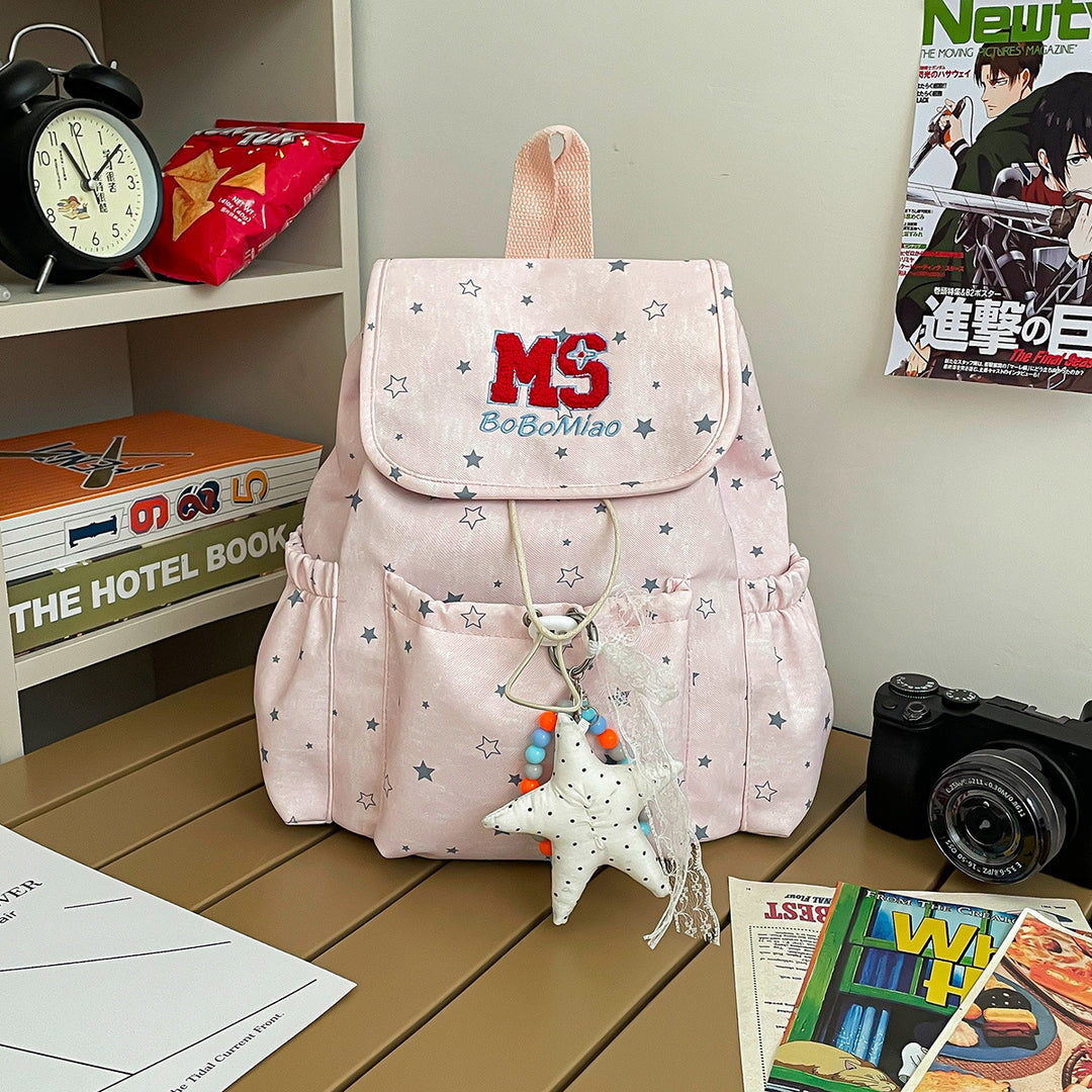 Stylische mit Sternen geschmückte Rucksack Karnz 1791205507