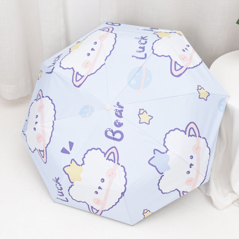 Unisex Regenschirm Karnz