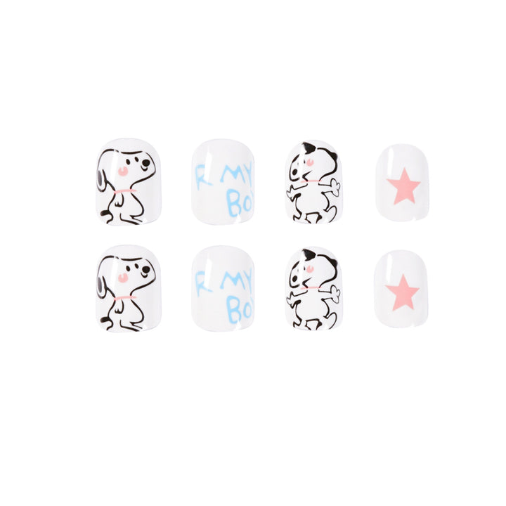 Verspielte Nagelkunst mit Tiermotiven Karnz