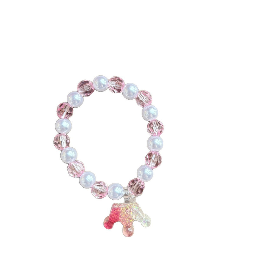 Süßes Armband mit Elefantenanhänger Aus Glas Karnz