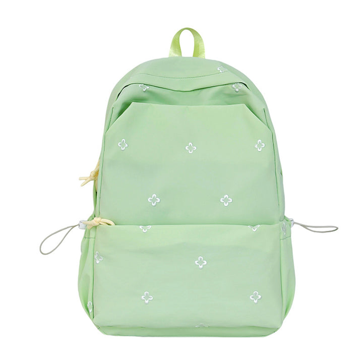 Blumenbestickter Freizeit-Rucksack Karnz