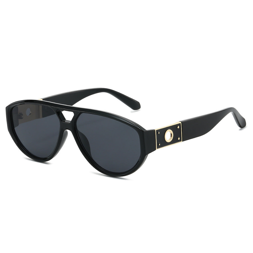 Vintage-inspirierte geometrische Sonnenbrille Karnz