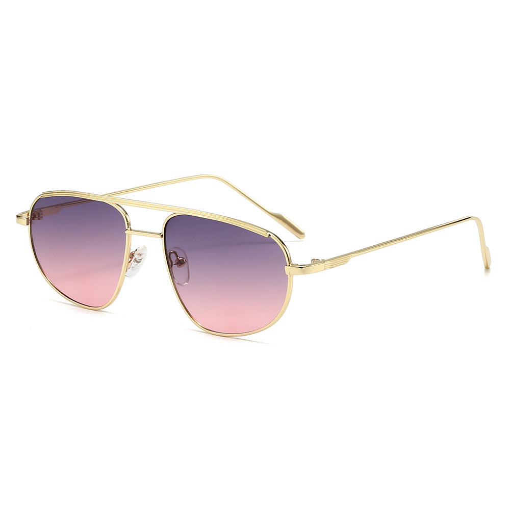 Damen Piloten-Sonnenbrille mit flexibler Passform und UV-Schutz Karnz