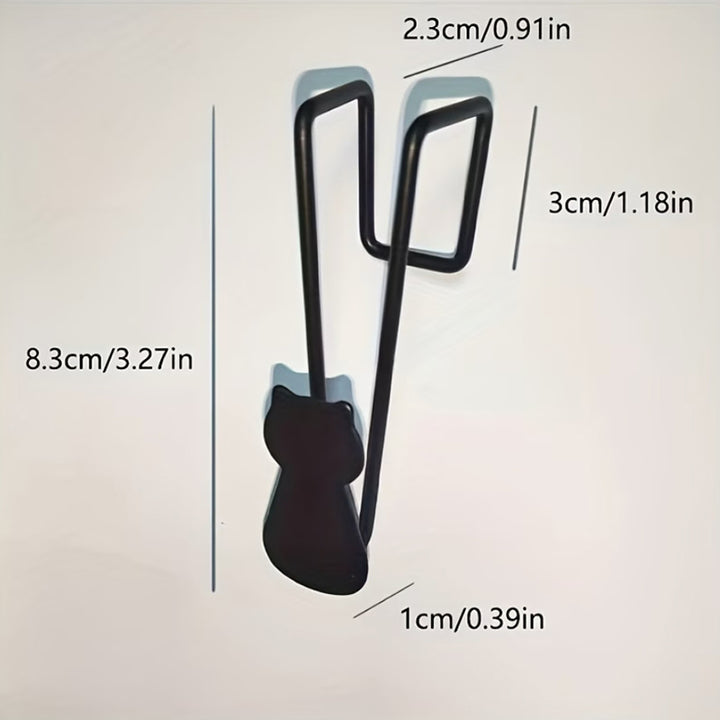 Stilvoller Wandhaken mit Katzenmotiv Karnz