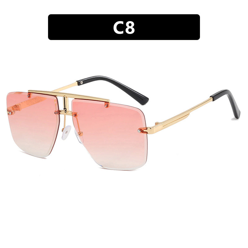 Damen quadratische Sonnenbrille im stilvollen minimalistischen Design Karnz