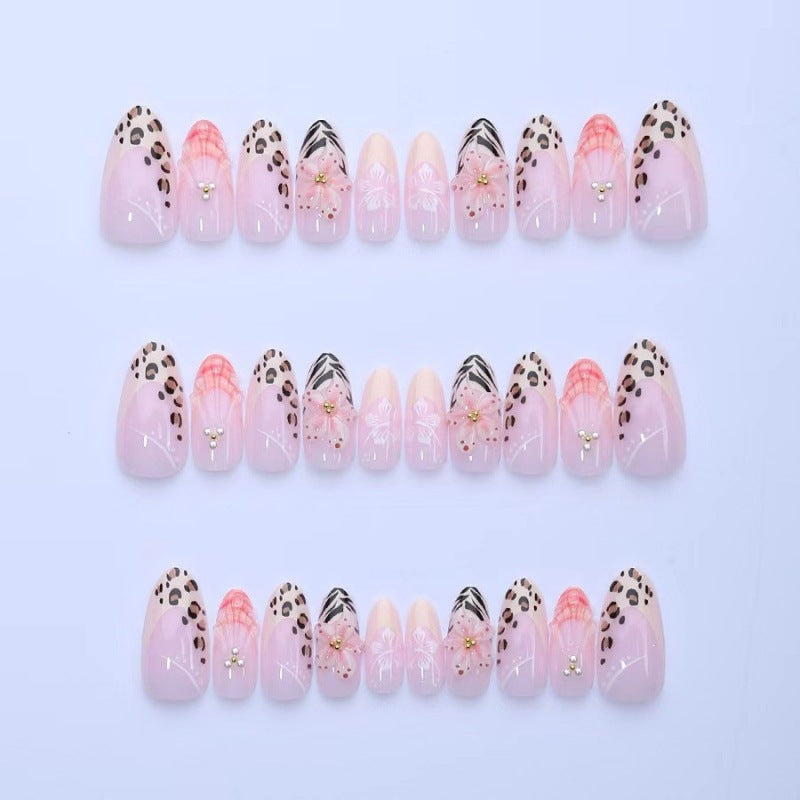 Chic Floral Design Press-On Nail Set Karnz