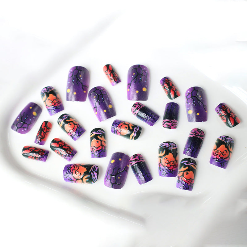 Künstlerische Halloween Nagelkunst Verbesserungen Karnz