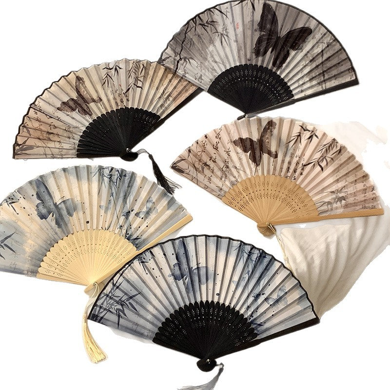 Handgefächer mit Elegantem Schmetterlingsdesign Karnz