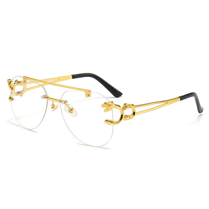 Damen Designer-Sonnenbrille mit einzigartigem Tierakzent Karnz
