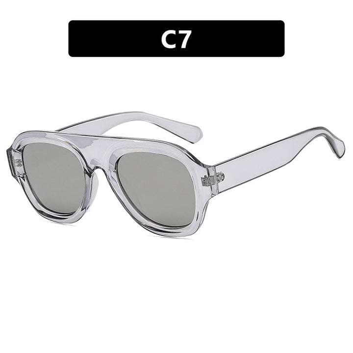 Damen oversized Sonnenbrille mit modernem Design und UV-Schutz Karnz