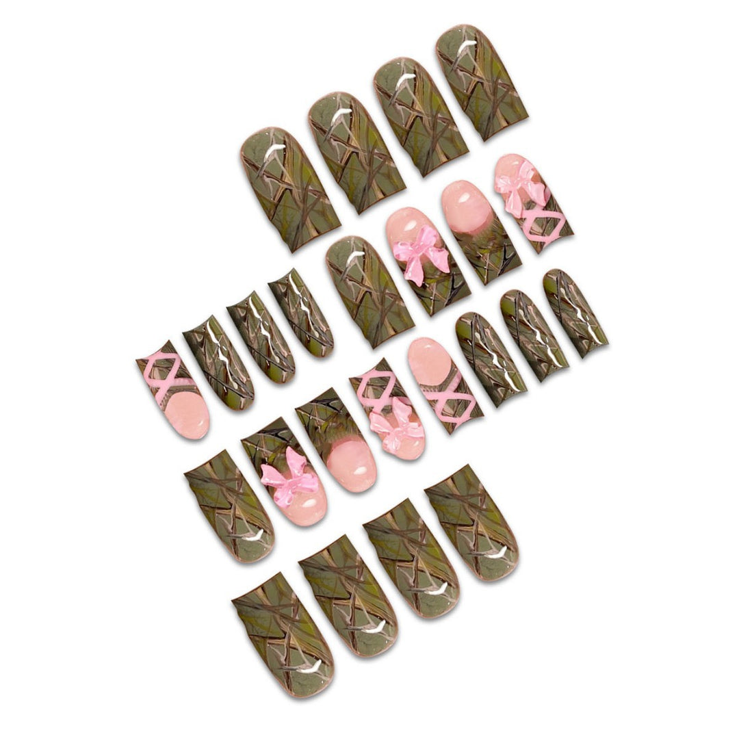 Floral Ombre Nagel Wraps Karnz