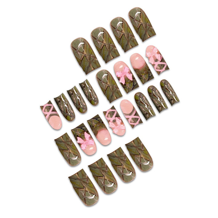 Floral Ombre Nagel Wraps Karnz