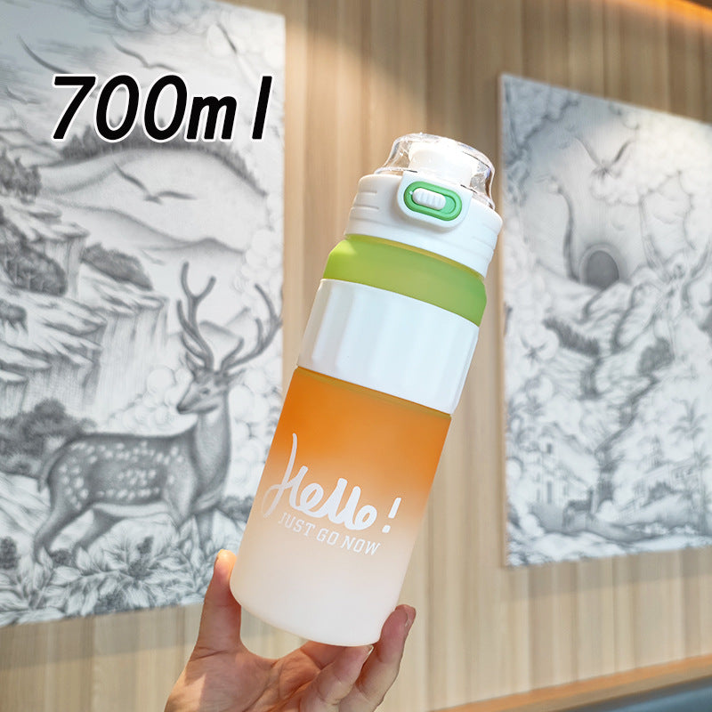 Damen vielseitige Trinkflasche mit innovativem Klappdeckel Karnz