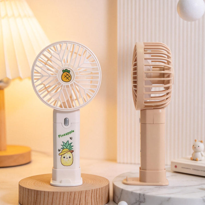 Damen Tragbarer Mini-Ventilator mit USB-Ladefunktion Karnz