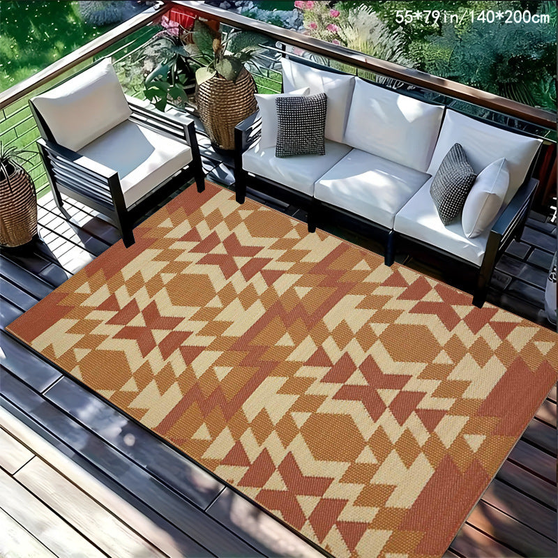 Outdoor Schachbrett-Teppich