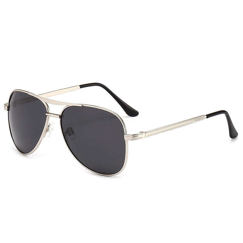 Herren modische Pilotensonnenbrille mit kratzfesten Gläsern Karnz