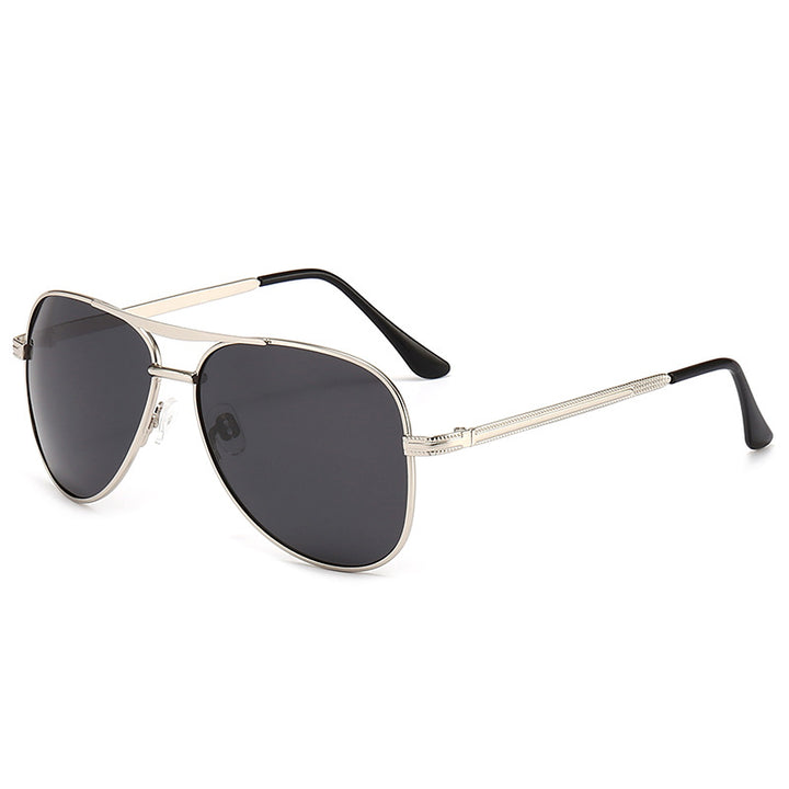 Herren modische Pilotensonnenbrille mit kratzfesten Gläsern Karnz