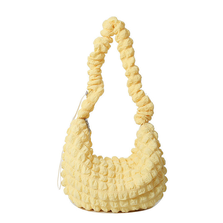 Texturiertes Stoff-Hobo-Bag Karnz