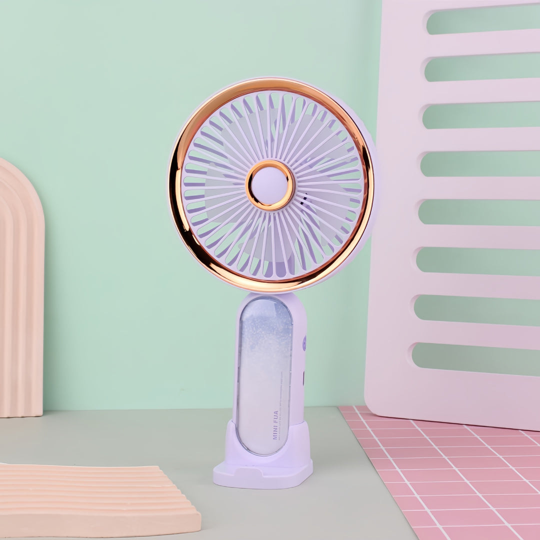 Damen Tragbarer Mini-Ventilator mit innovativem Luftstromsystem Karnz