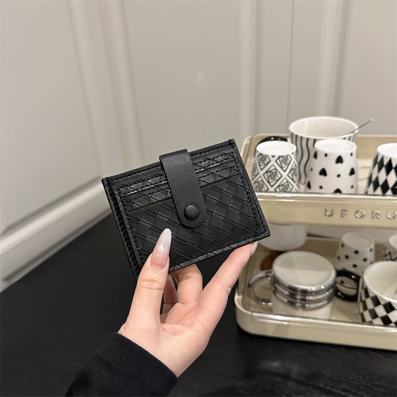Minimalistischer Lederkartenhalter Karnz