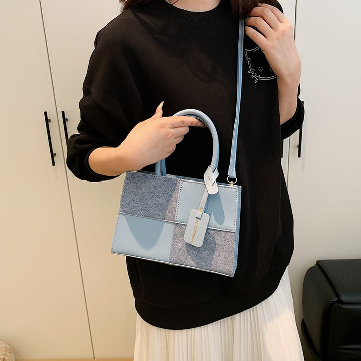 Geometrische Strukturierte Handtasche Karnz