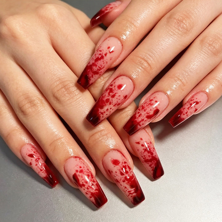 Halloween-Themen Press-On Nagelkunst Set Karnz