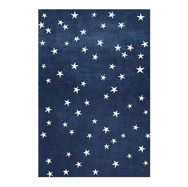 Sternenhimmel Muster runder Teppich
