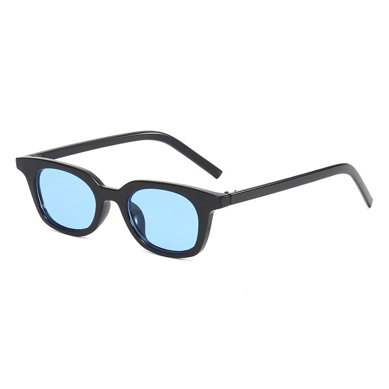 Damen moderne Rechteck-Sonnenbrille Karnz