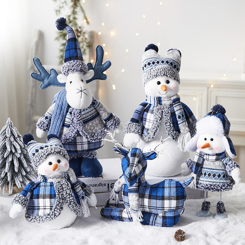 Launische Schneemann-Figur Dekoration
