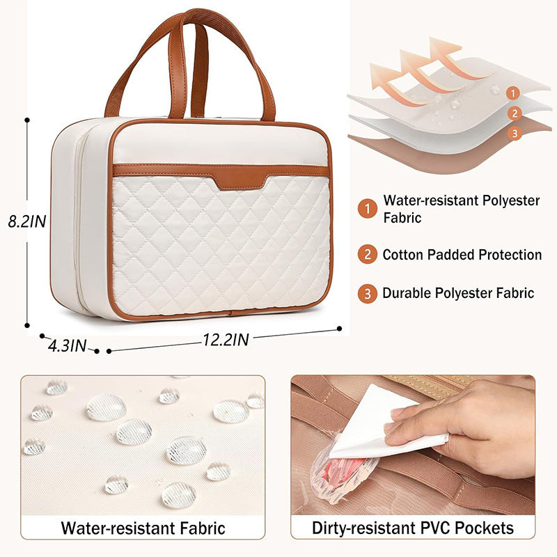 Kosmetik-Organizer Tasche mit Abnehmbaren Fächern Karnz