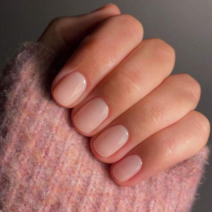Natürlicher Look Press-On Nagelset