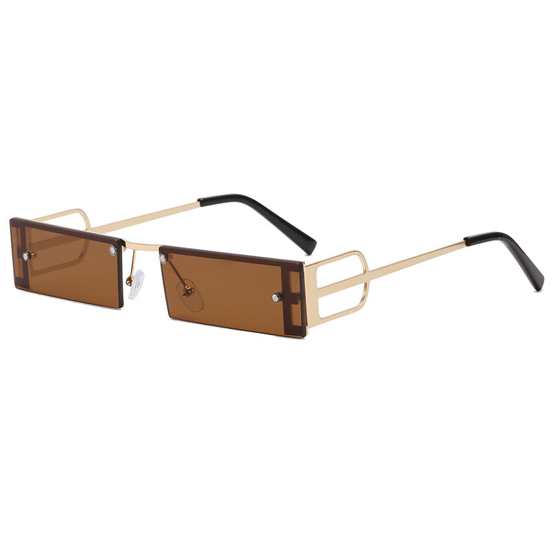 Damen Modische Rechteck-Brille Karnz