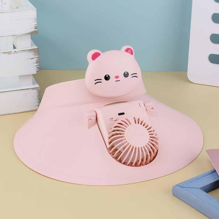 Damen Tragbarer Handventilator mit kreativem Tierdesign Karnz
