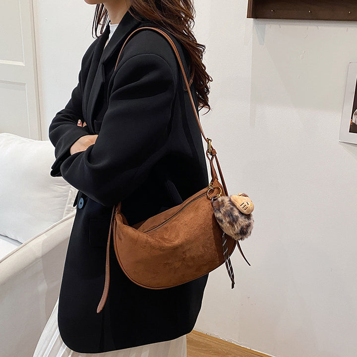 Wildleder Hobo Tasche Karnz