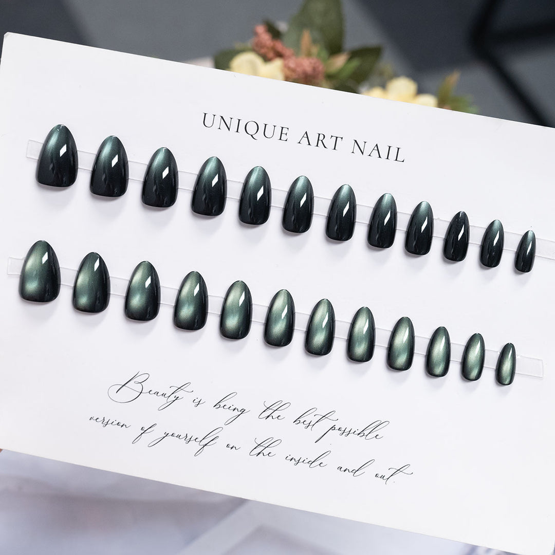 Wunderschönes langes Stiletto Press-On-Nagelset