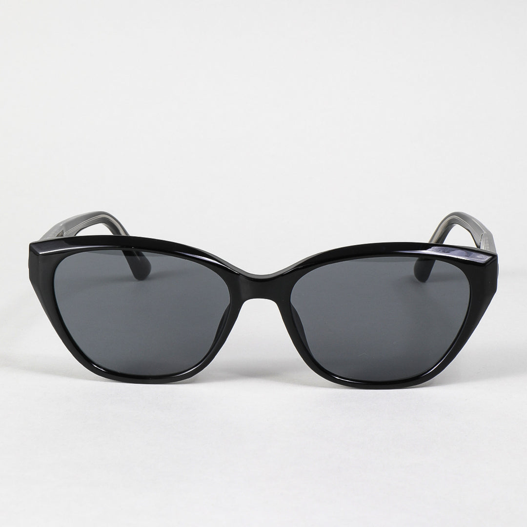 Damen moderne Sonnenbrille mit klassischem Schwung Karnz