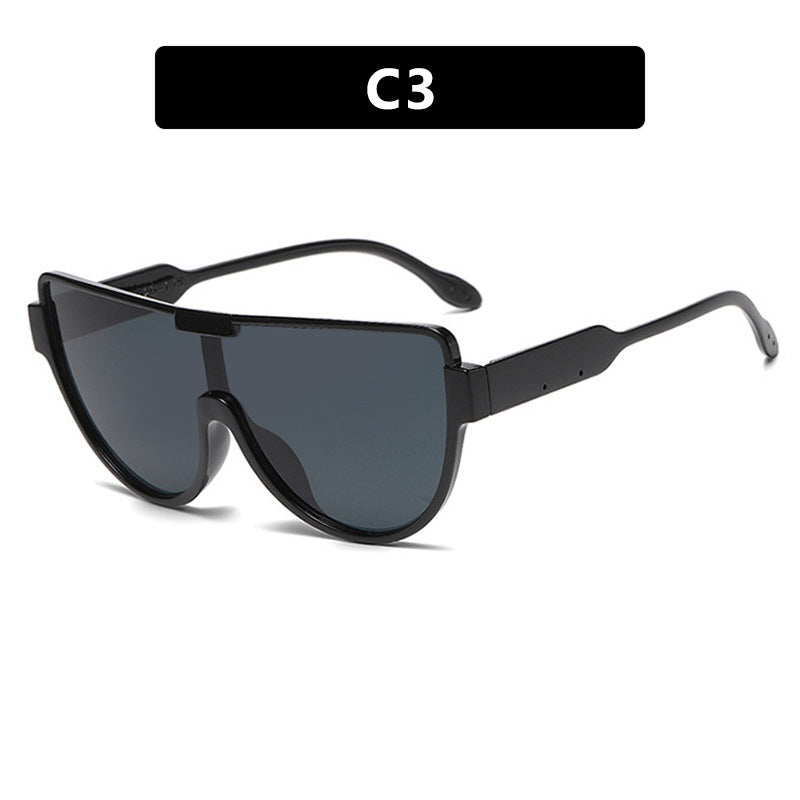 Damen futuristische Sonnenbrille im sportlichen Design Karnz