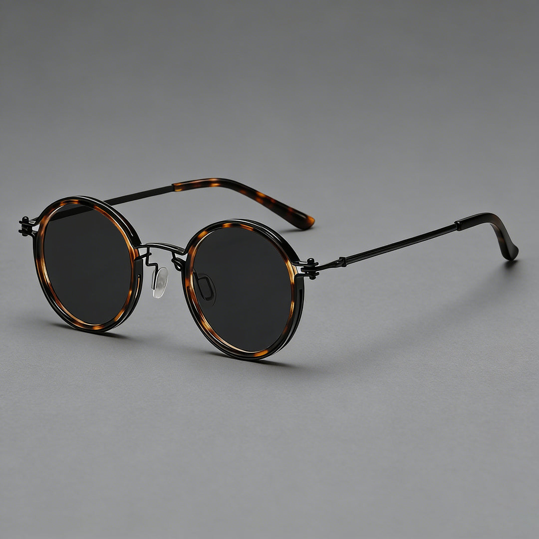 Vintage inspirierte runde Sonnenbrille Karnz